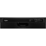 24" Black Built-In Dishwasher With Triple Filtration