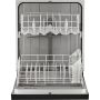 24" Black Built-In Dishwasher With Triple Filtration