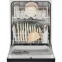 24" Black Built-In Dishwasher With Triple Filtration