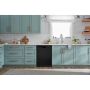 24" Black Built-In Dishwasher With Triple Filtration