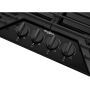 30"Built-In Gas Cooktop - Ez-2-Lift Hinged Cast-Iron Grates