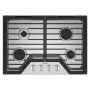 30"Built-In Gas Cooktop - Ez-2-Lift Hinged Cast-Iron Grates