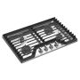 30"Built-In Gas Cooktop - Ez-2-Lift Hinged Cast-Iron Grates