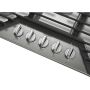 36"Built-In Gas Cooktop - Ez-2-Lift Hinged Cast-Iron Grates