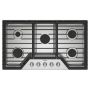 36"Built-In Gas Cooktop - Ez-2-Lift Hinged Cast-Iron Grates
