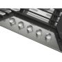 30" Built-In Gas Cooktop With 2-In-1 Hinged Grate To Griddle