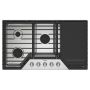 36" Built-In Gas Cooktop With 2-In-1 Hinged Grate To Griddle