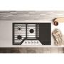 36" Built-In Gas Cooktop With 2-In-1 Hinged Grate To Griddle