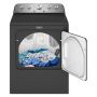 7.0 Cu.Ft. Top Load Gas Dryer With Steam - Volcano Black