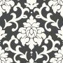 Damask Black Nuwallpaper Peel And Stick