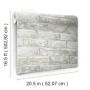 Brick Gray Nuwallpaper Peel And Stick