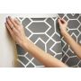 Gravure Geometric Step Nuwallpaper Peel And Stick