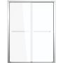 Maynor 52"-56" x 73" Framed Bypass Shower Door  Chrome