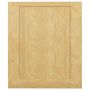 Porte en Pin Clair 1 Panneau 32" x 80"