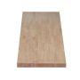 39" x 74" Hevea Wood Countertop
