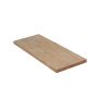 39" x 74" Hevea Wood Countertop