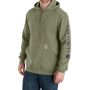 Midweight Logo Sleeve Sweatshirt-Dusty Olive Large