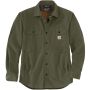Rugged Flex Fit Fleece-Lined Shirt Jac Basil 2XL