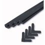 Climaloc 7/16" Frame Kit 60" x 60"-Matte Black
