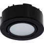 12V Led Puck Light - Black