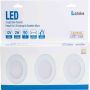 Lumières LED minces 12V - Blanc - 3/paquet