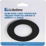 Faceplate for Slim Puck Light-Black