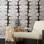 RoomMates Peel And Stick Wallpaper-Black & White Geometric
