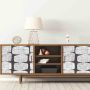RoomMates Peel And Stick Wallpaper-Black & White Geometric