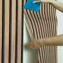 NuWallpaper Peel And Stick Wallpaper-Oak Slat Wood
