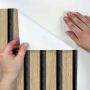 NuWallpaper Peel And Stick Wallpaper-Oak Slat Wood