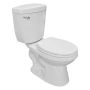 Classic 6.0LPF Round Front Single Flush 2 Piece Toilet