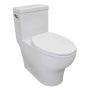 Serenity 4.8LPF Elongate Front Single Flush Concealed Toilet