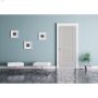 Porte intérieure 2 panneaux 30" x 80" Noire