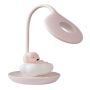 Lampe LED Chien Nuageux Rose - 5 Niveaux de Luminosité