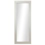 Scoop Leaner Mirror 27" x 70"-White