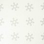 Motif pétale blanc et gris mat 6mm