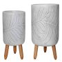 Ensemble de Pots Beryl Blanc