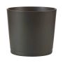 Pot Céramique Noir Mat 11"