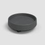 Soucoupe à Roulettes Anthracite 12"