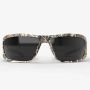 Brazeau Safety Glasses Forest Camo Frame Smoke Lenses