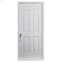 32"x80" 6-Panel Vinyl Clad Inswing Door 4-5/8" - PVC Sill