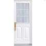 Porte 32"x80" 9 carreaux vinyle int. 4-5/8" seuil PVC