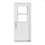 Porte 36"x80" ventilée vinyle int. 4-5/8" seuil PVC