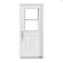 Porte 36"x80" ventilée vinyle int. 4-5/8" seuil PVC