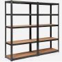 Heavy Duty Galvanized Metal Shelf-5 Tier