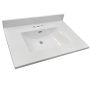 31" x 21-13/16" Marble Vanity Top