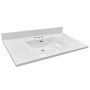 37" x 21-13/16" Marble Vanity Top