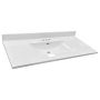 49" x 21-13/16" Marble Vanity Top