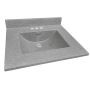 25" x 21-13/16" Marble Vanity Top