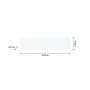 Carreau Céramique Purity Ice 4"x16" 28PC/12,06 pi²